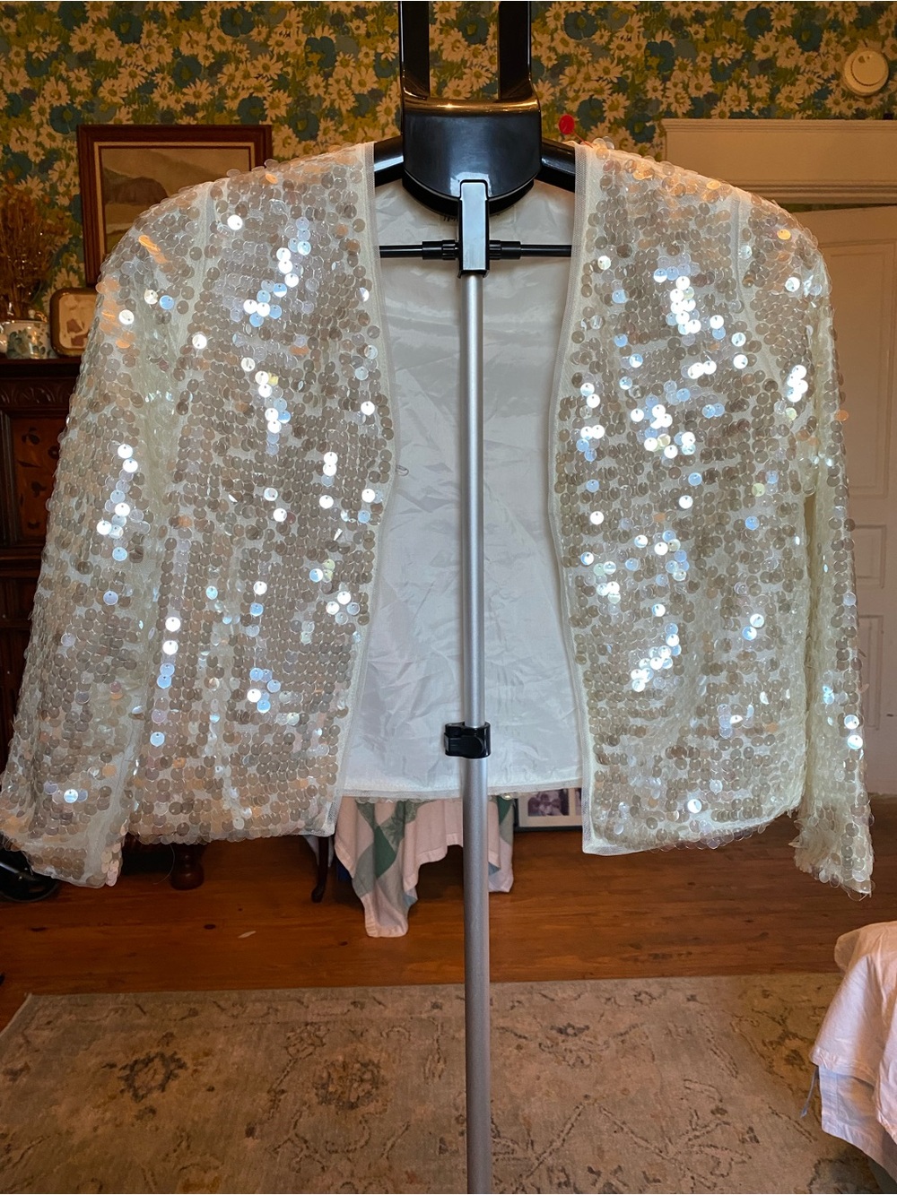 H&M Cream Lightweight Lined Jacket